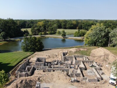 Weber Concrete Construction job site
