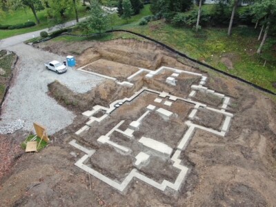 Weber Concrete Construction job site
