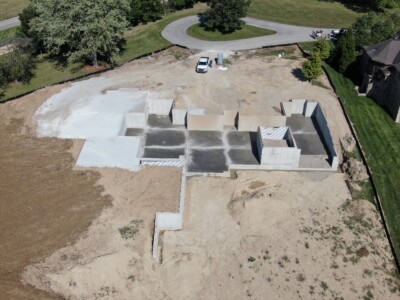 Weber Concrete Construction job site