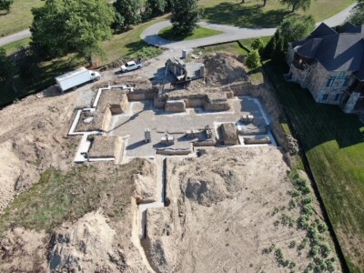 Weber Concrete Construction job site