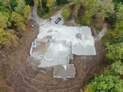 Weber Concrete Construction job site