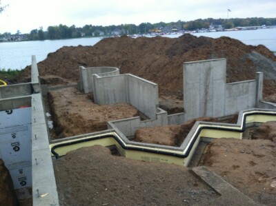 Weber Concrete Construction job site