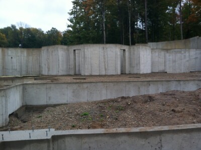 Weber Concrete Construction job site