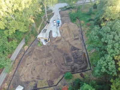 Weber Concrete Construction job site