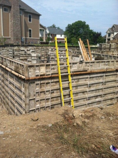 Weber Concrete Construction job site