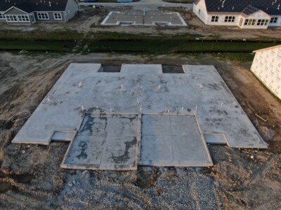 Weber Concrete Construction job site