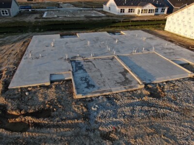 Weber Concrete Construction job site