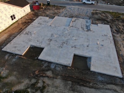 Weber Concrete Construction job site