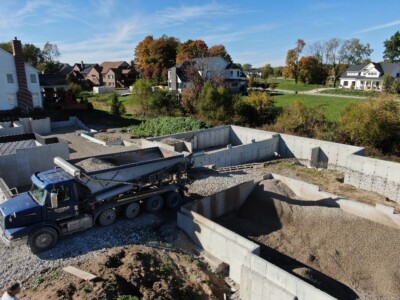 Weber Concrete Construction gravel
